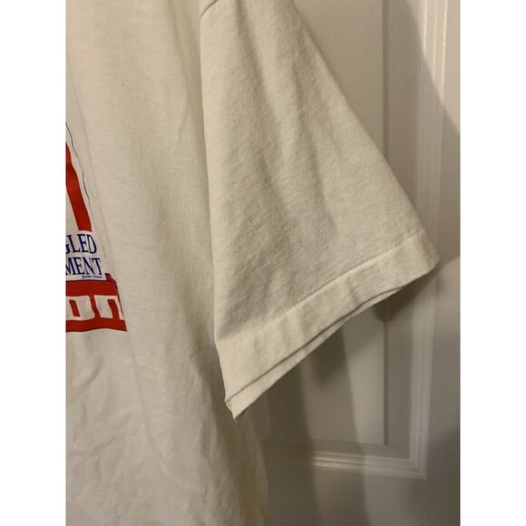 Vintage 90s Lipton Sz XL Star Spangled Banner Monument T-shirt single stitch USA - Picture 4 of 5